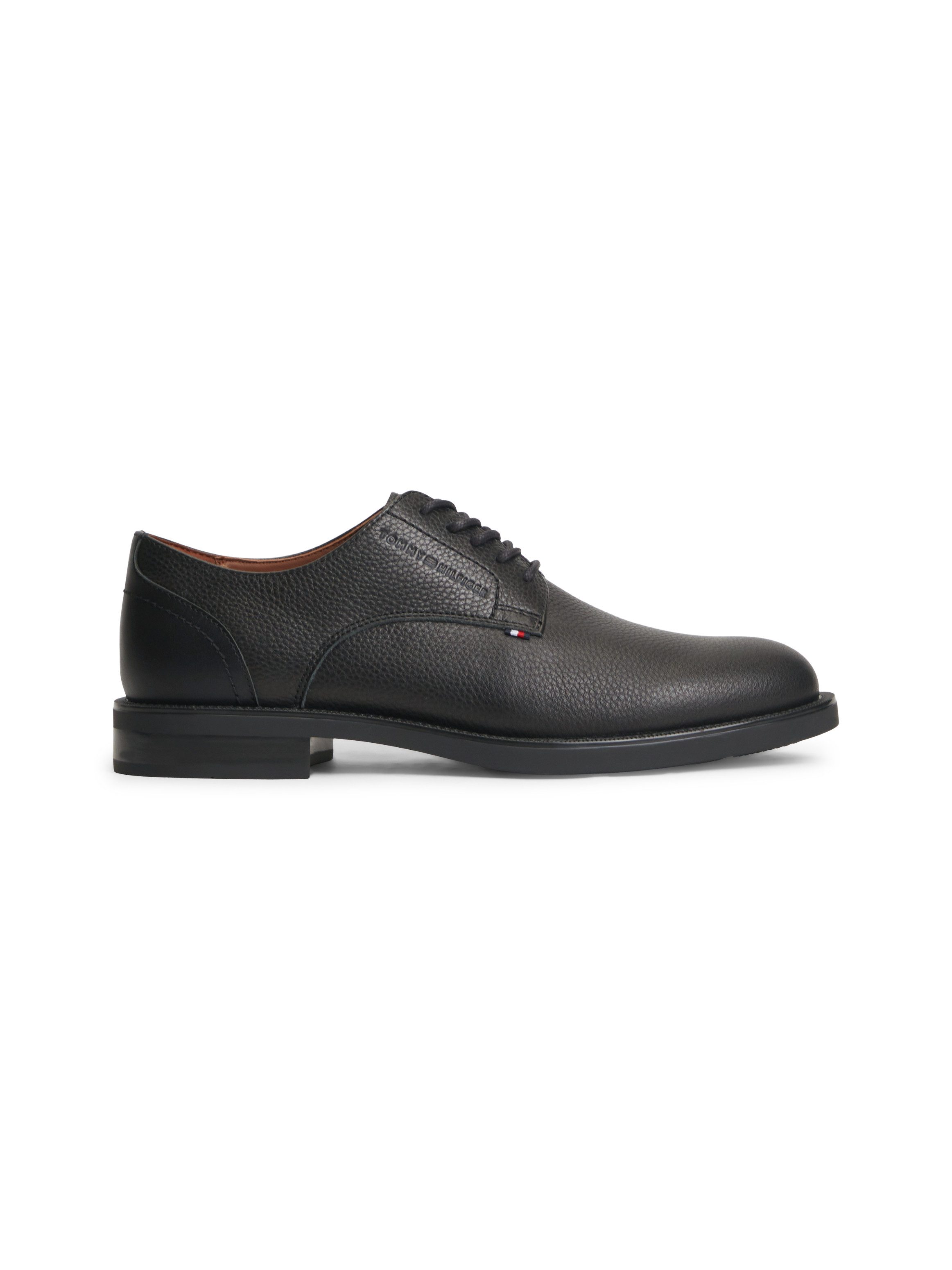 Tommy Hilfiger LTH MIX DRESS HILFIGER SHOE Schnürschuh Abendschuh, Businessschuh mit seitlicher Logoprägung
