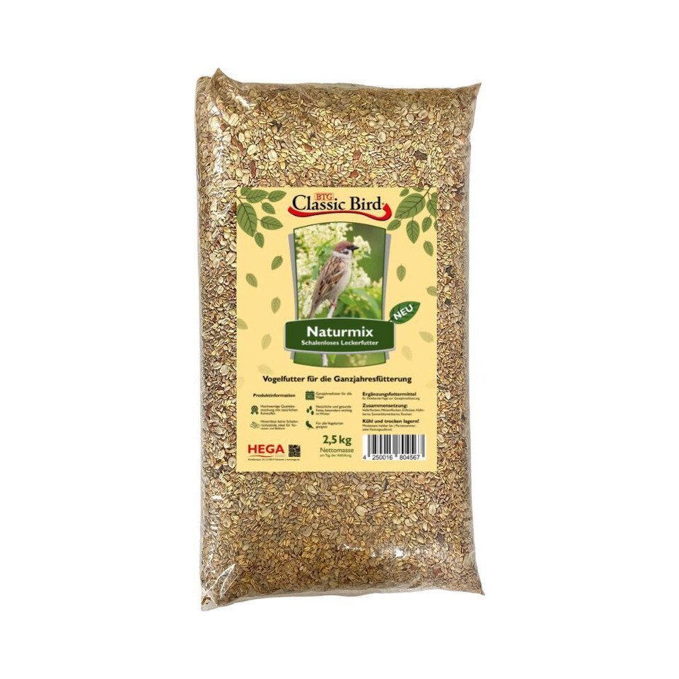 Classic Bird Naturmix 2,5 kg - 4 Stück, für: Vogel