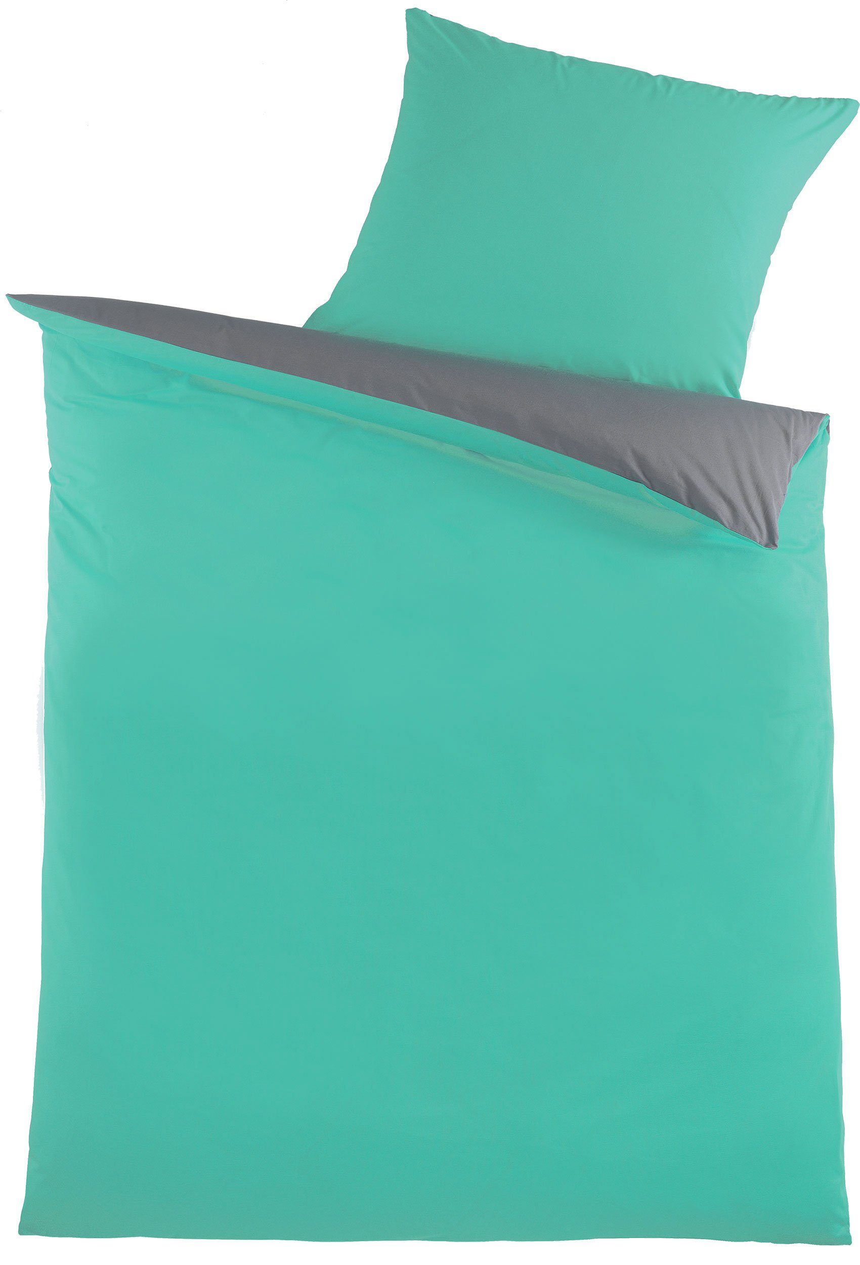 KH-Haushaltshandel Bettwäsche Renforce Baumwoll Bettwäsche, 135x200 günstig online kaufen