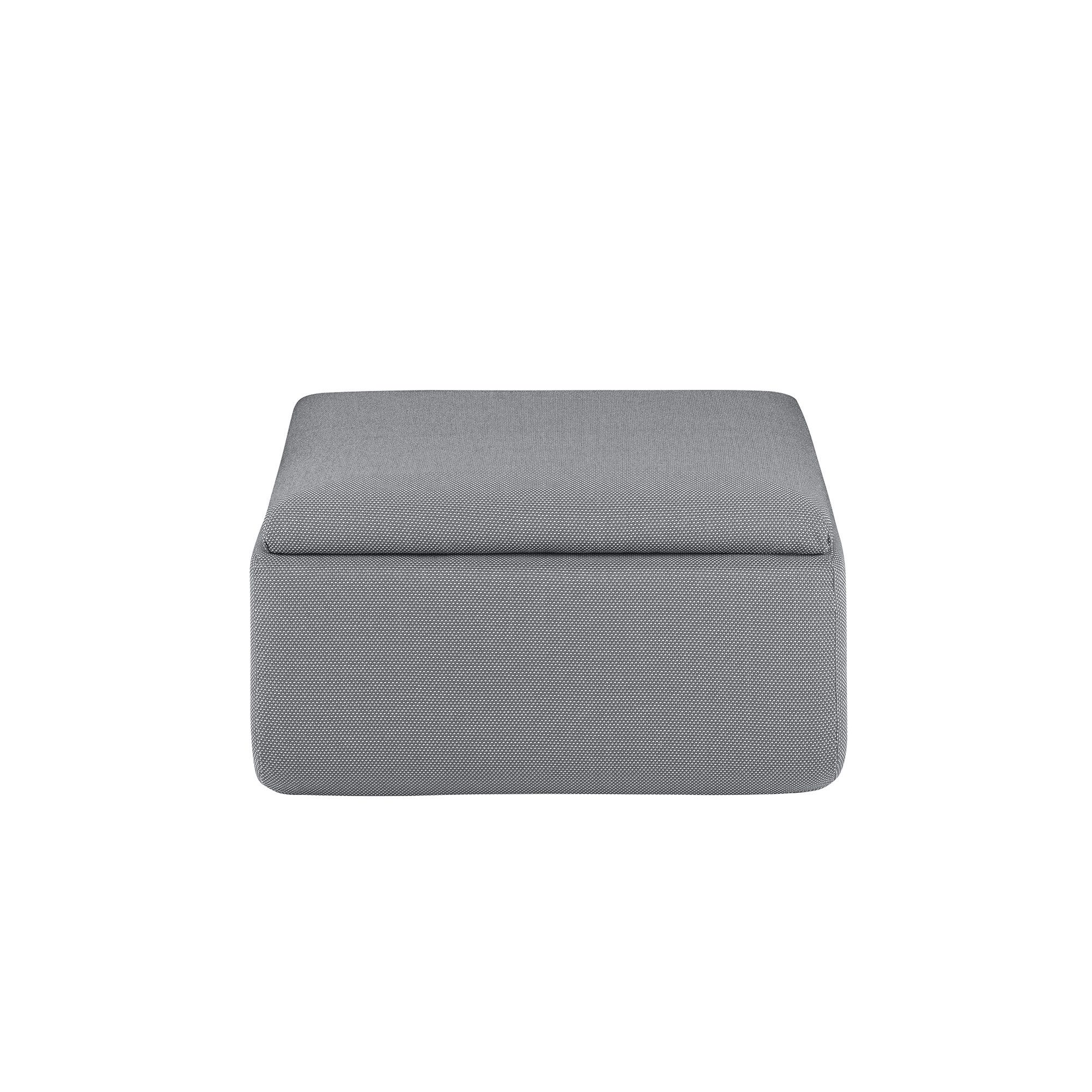 blomus Gartenlounge-Hocker -GROVA- Hocker Modul, Loungehocker, Sitzhocker: Outdoor (1 St., 1x Hocker), flexible Loungefläche, wetterfester Olfein-Stoff, GROVA Serie