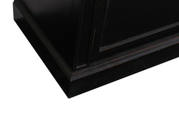 ebuy24 Vitrine Amaretta Vitrinenschrank 2-türig Breite 110 cm, Hö