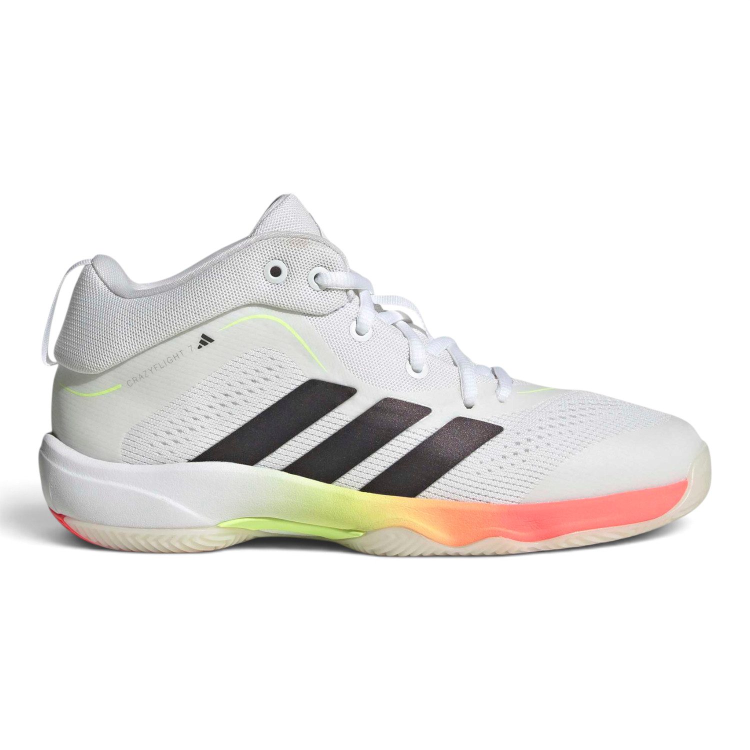 adidas Performance Hallen-Indoorschuhe CrazyFlight 7 Mid weiss Kinder Badmintonschuh