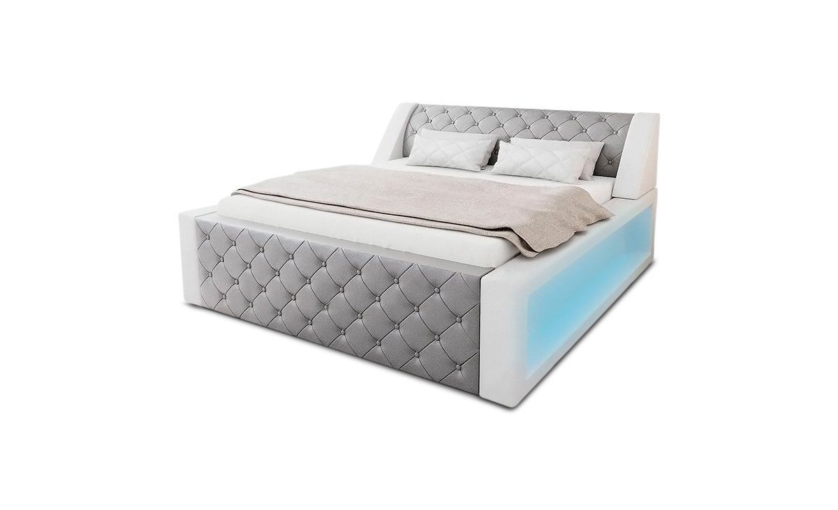 Sofa Dreams, Wasserbett Arezzo, Kunstleder, komplett, mit LED Beleuchtung, günstig online kaufen