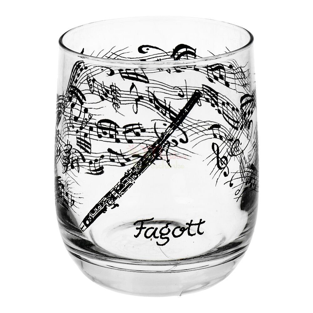 mugesh Glas Glas mit verschiedenen Motiven, Glas, für Musiker