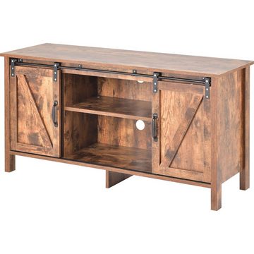 REDOM TV-Schrank Fernsehschrank Sideboard Beistellschrank (Kommode TV Ständer Entertainment Center TV Stand)