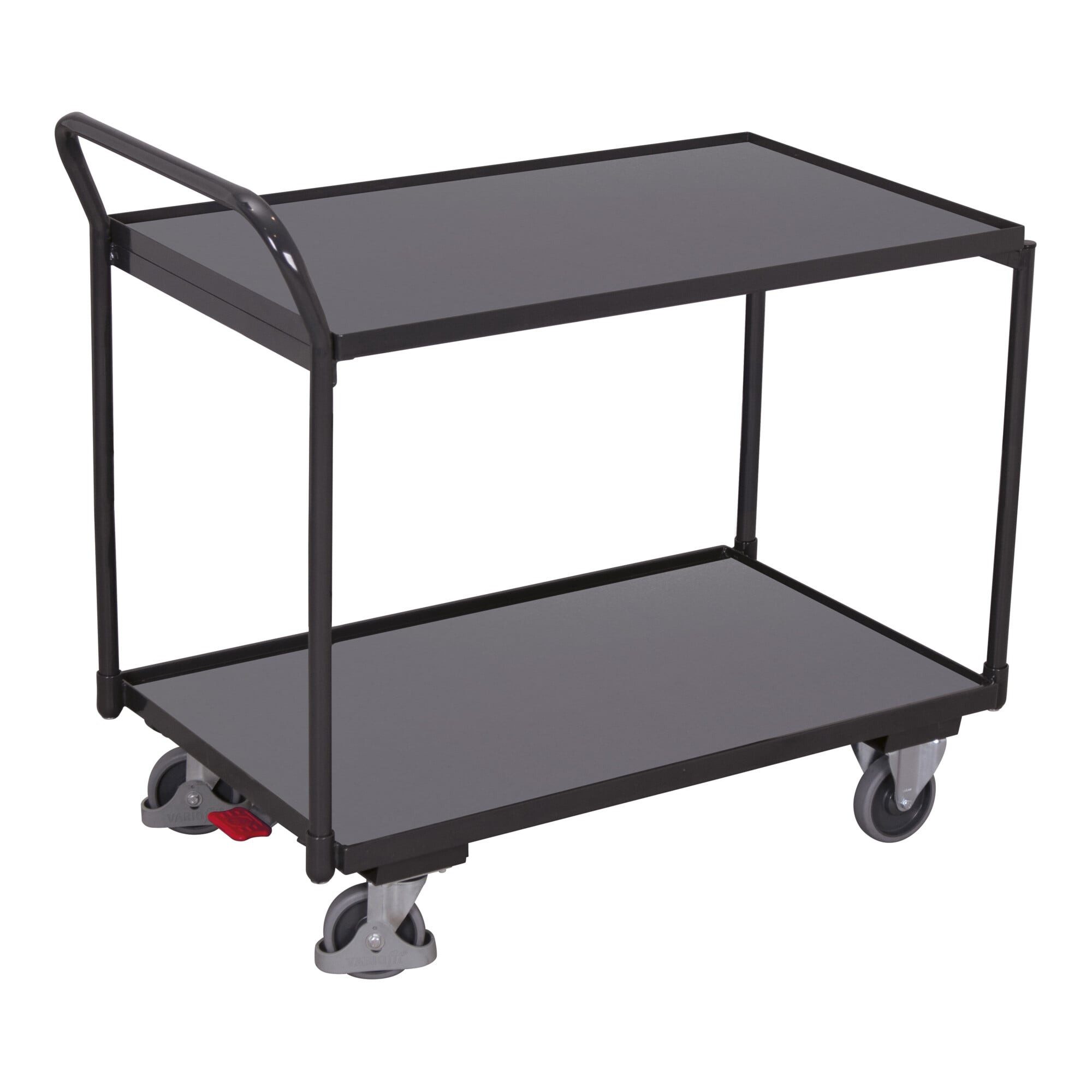 CORDES Transportwagen VarioFit Tischwagen mit 2 Ladeflächen RAL 7016
