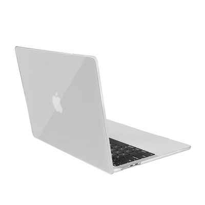 kwmobile Laptop-Hülle Hülle für Apple Macbook Air 15 2023 M2 (A2941), Crystal Laptopschutzhülle Cover Case - Notebook Laptop Schutzhülle