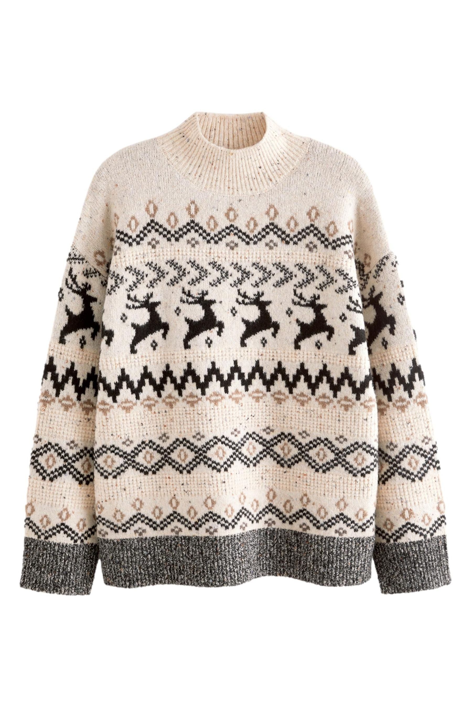 Norwegerpullover Weihnachtspullover für Familie – Kurzgröße