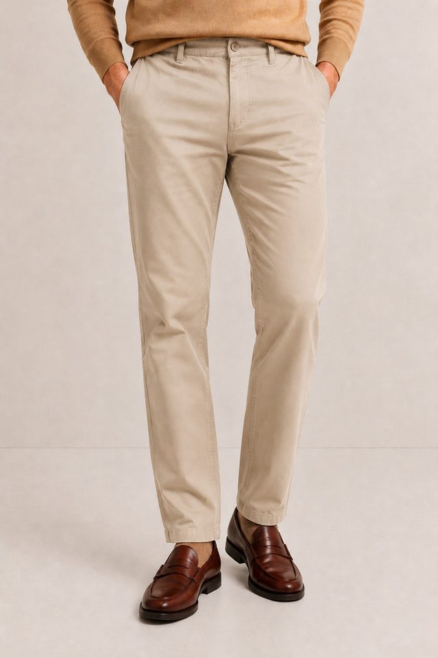 S&S Chinohose Herren Chino Hose (Packung, 1-tlg., Jogginghose Herren) Herren Regular Slim Chino Hose
