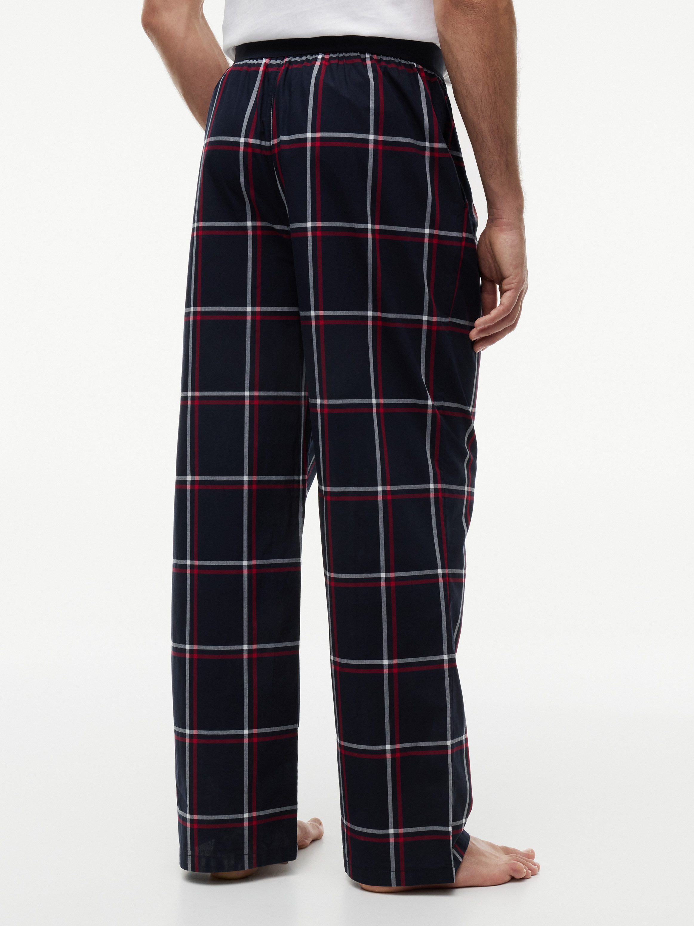 Tommy Hilfiger Underwear Relaxhose WOVEN PANT PRINT Klassisches Karo-Design, Komfortabler Elastikbund