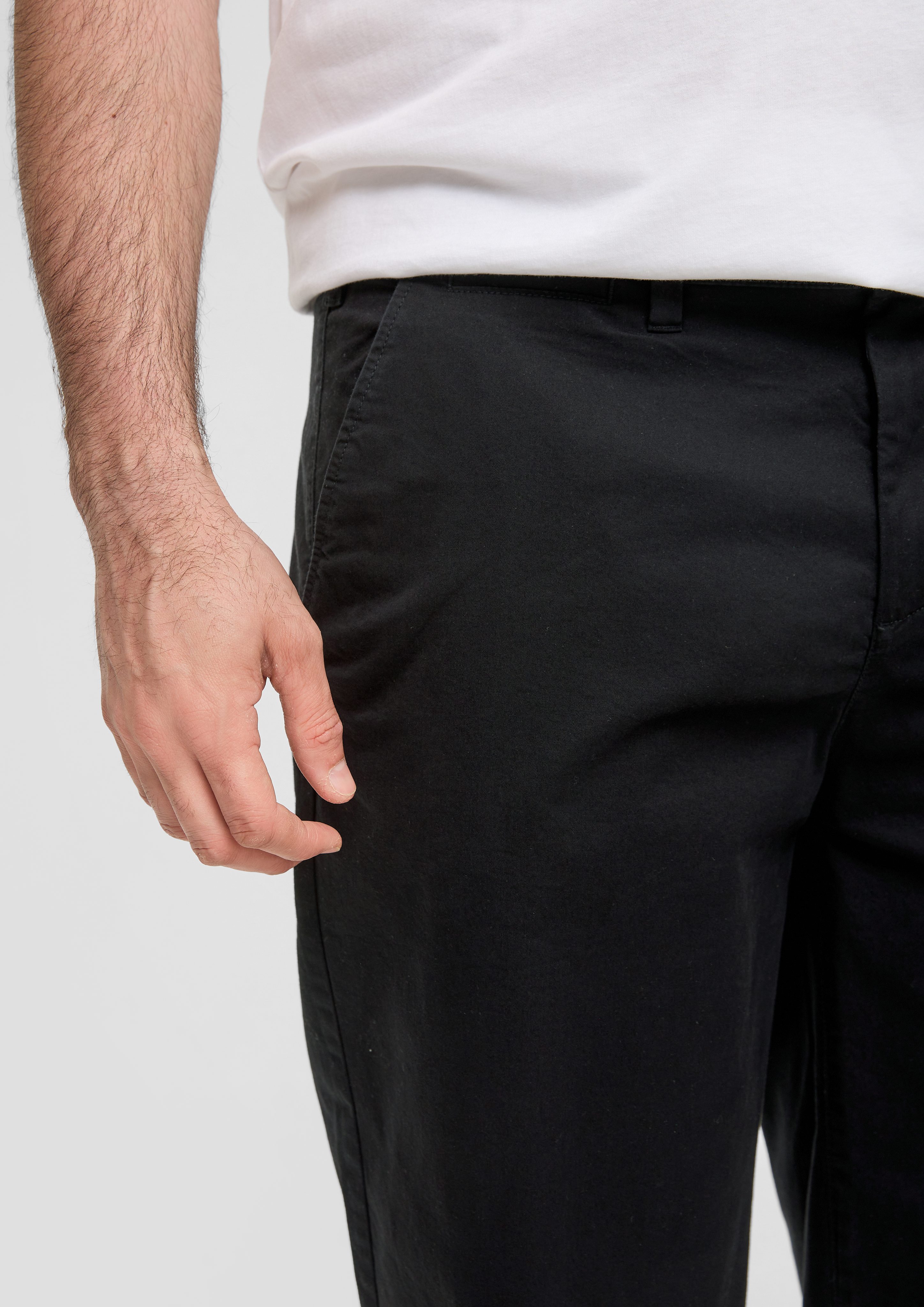 s.Oliver Bermudas Bermuda-Hose mit Gürtelschlaufen günstig online kaufen