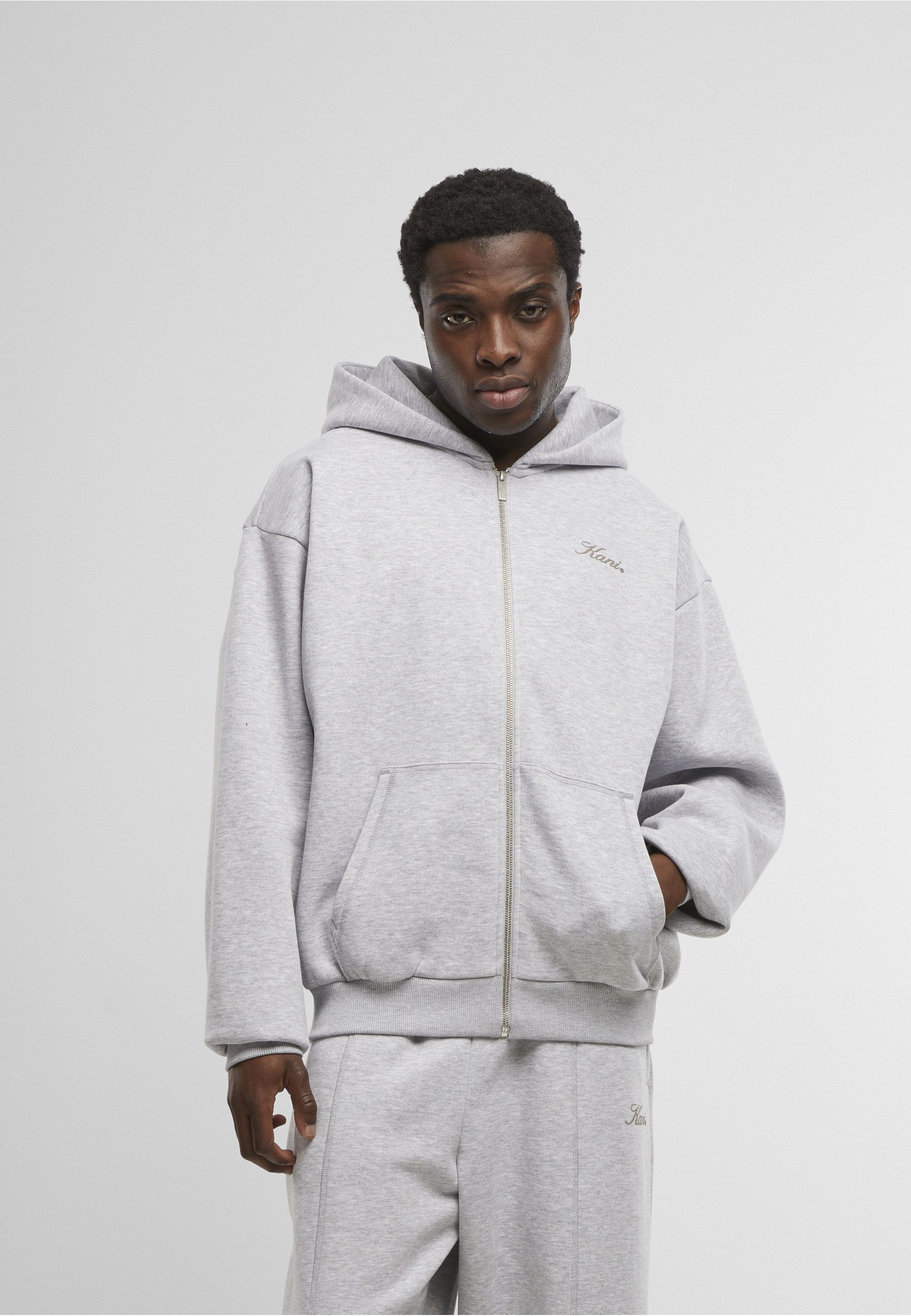 Karl Kani Sweatjacke Karl Kani Kani Script Emblem Zip Hoodie