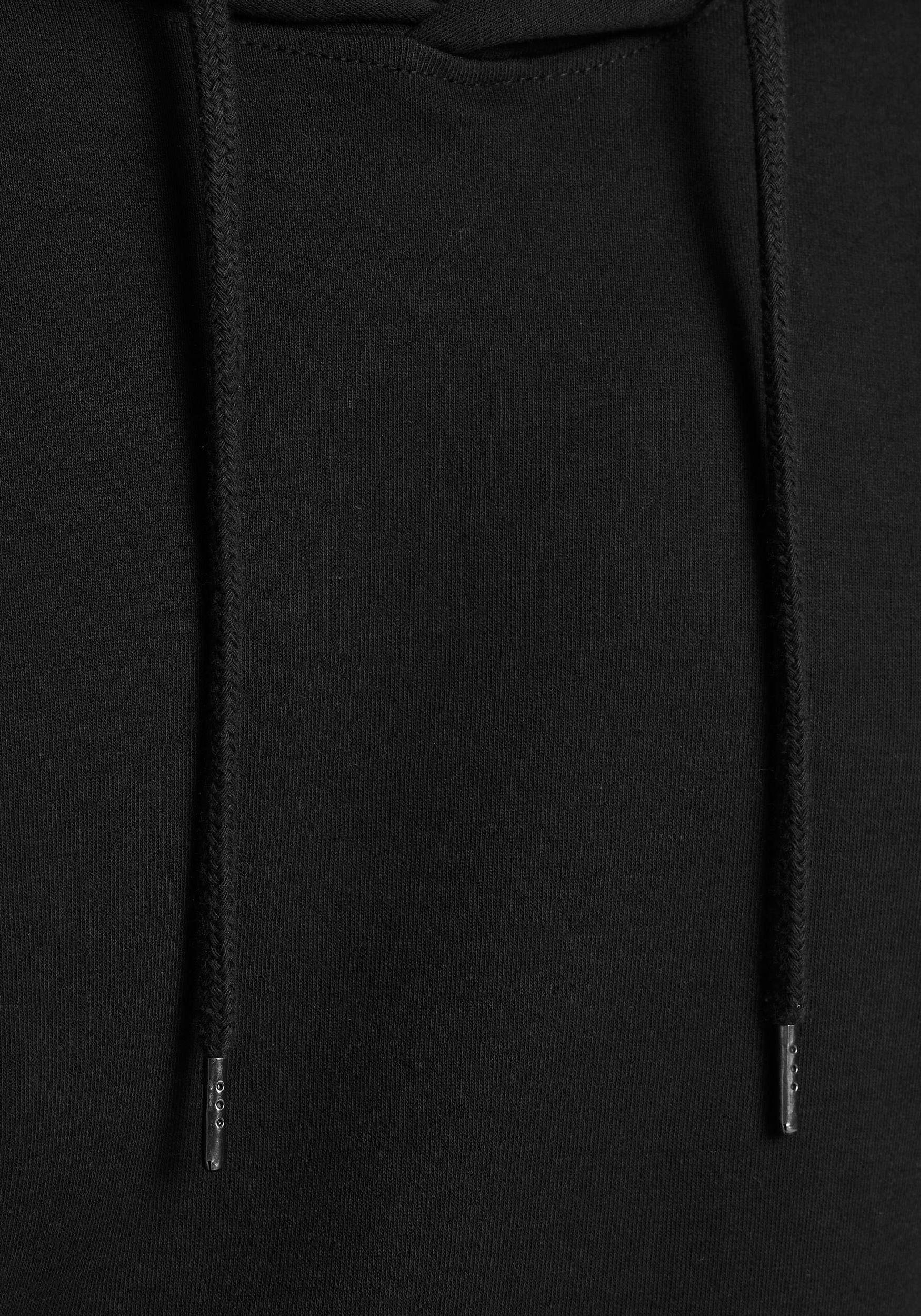 BASIC & Jones HOOD Jack Kapuzensweatshirt schwarz SWEAT