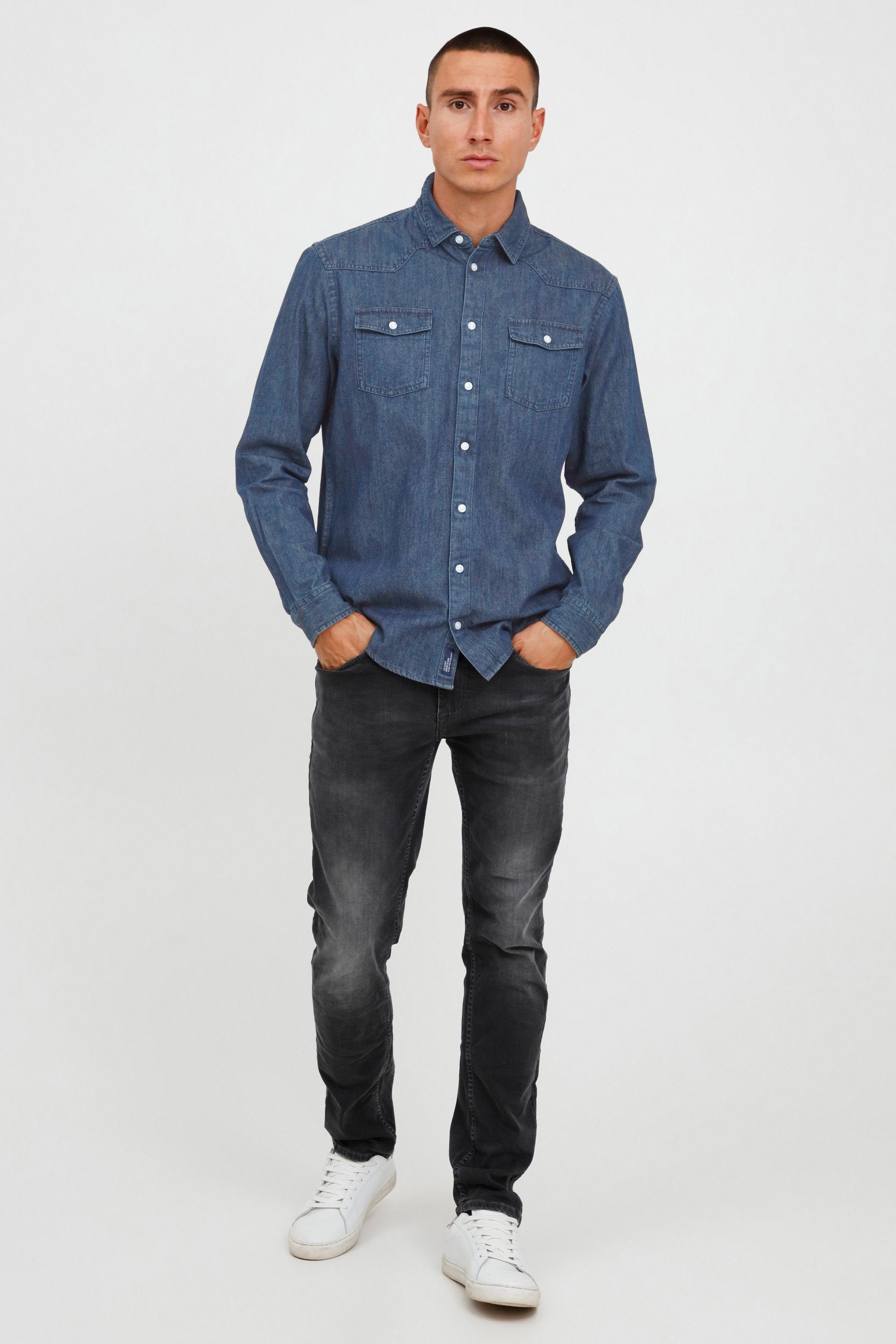 Blend Jeanshemd BHNantes Modernes Hemd im Denim-Look