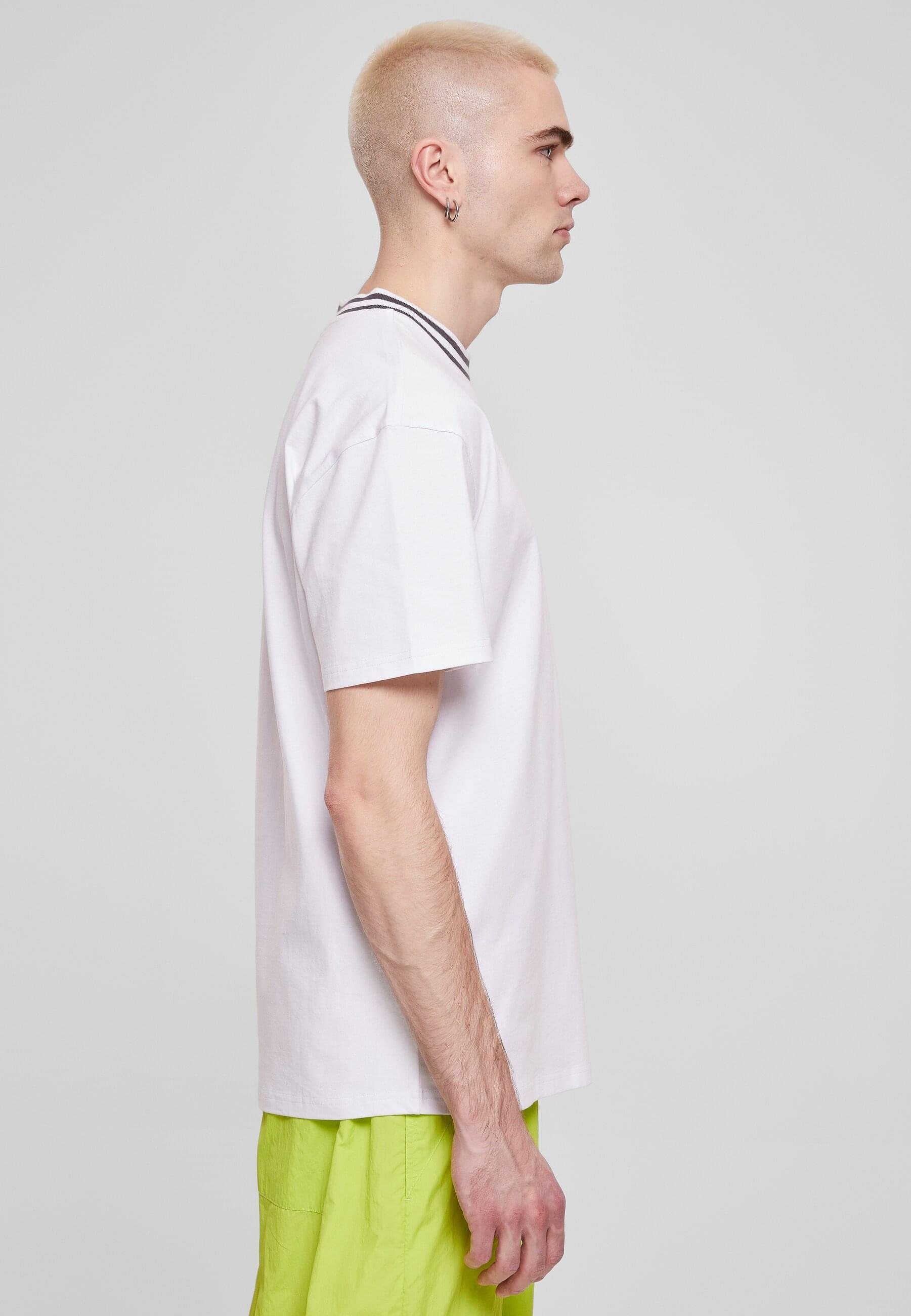 URBAN CLASSICS T-Shirt Kicker (1-tlg) Herren Tee white
