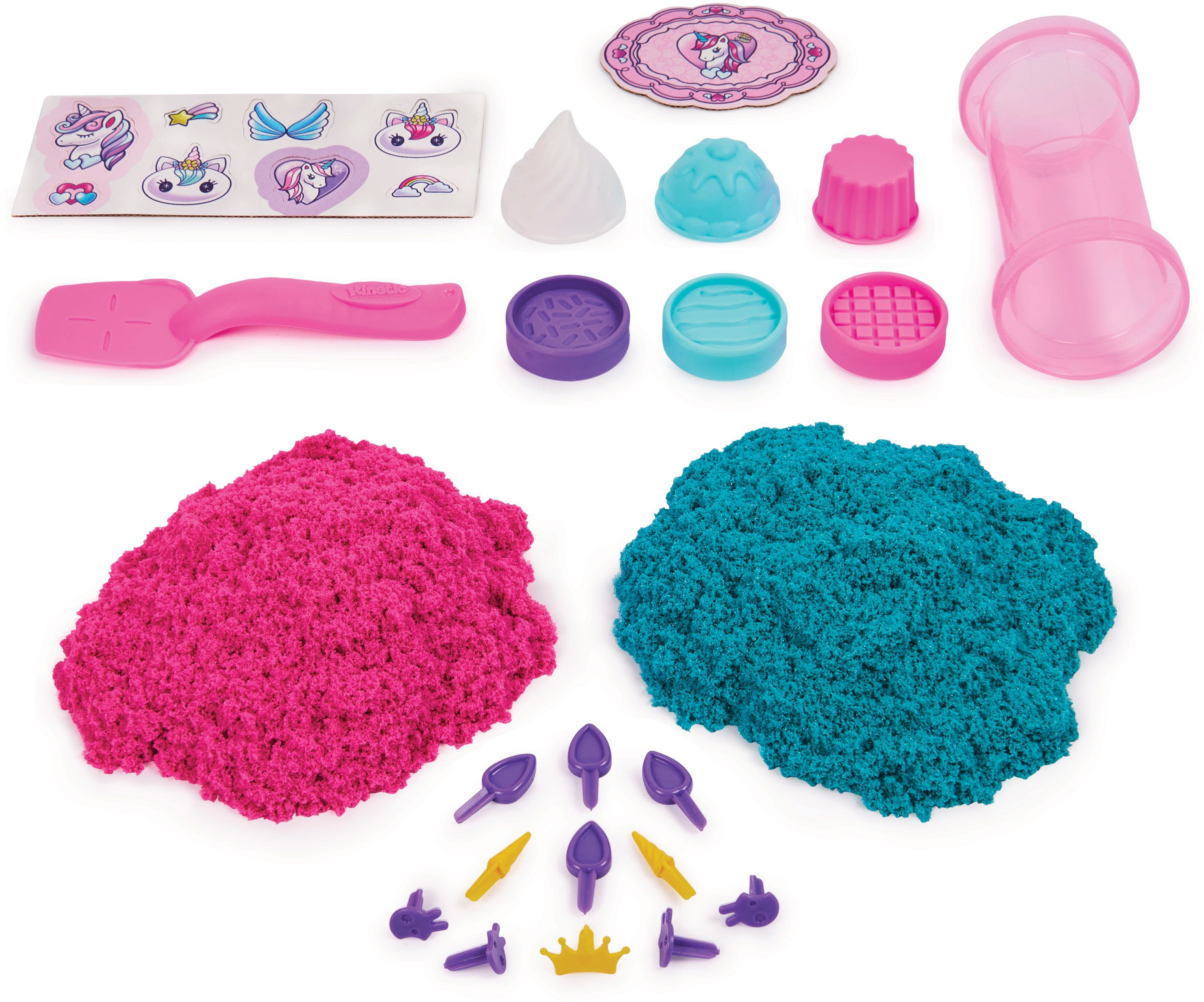Spin Master Creative Set Kinetic Sand - Unicorn Bake Shoppe 454 g