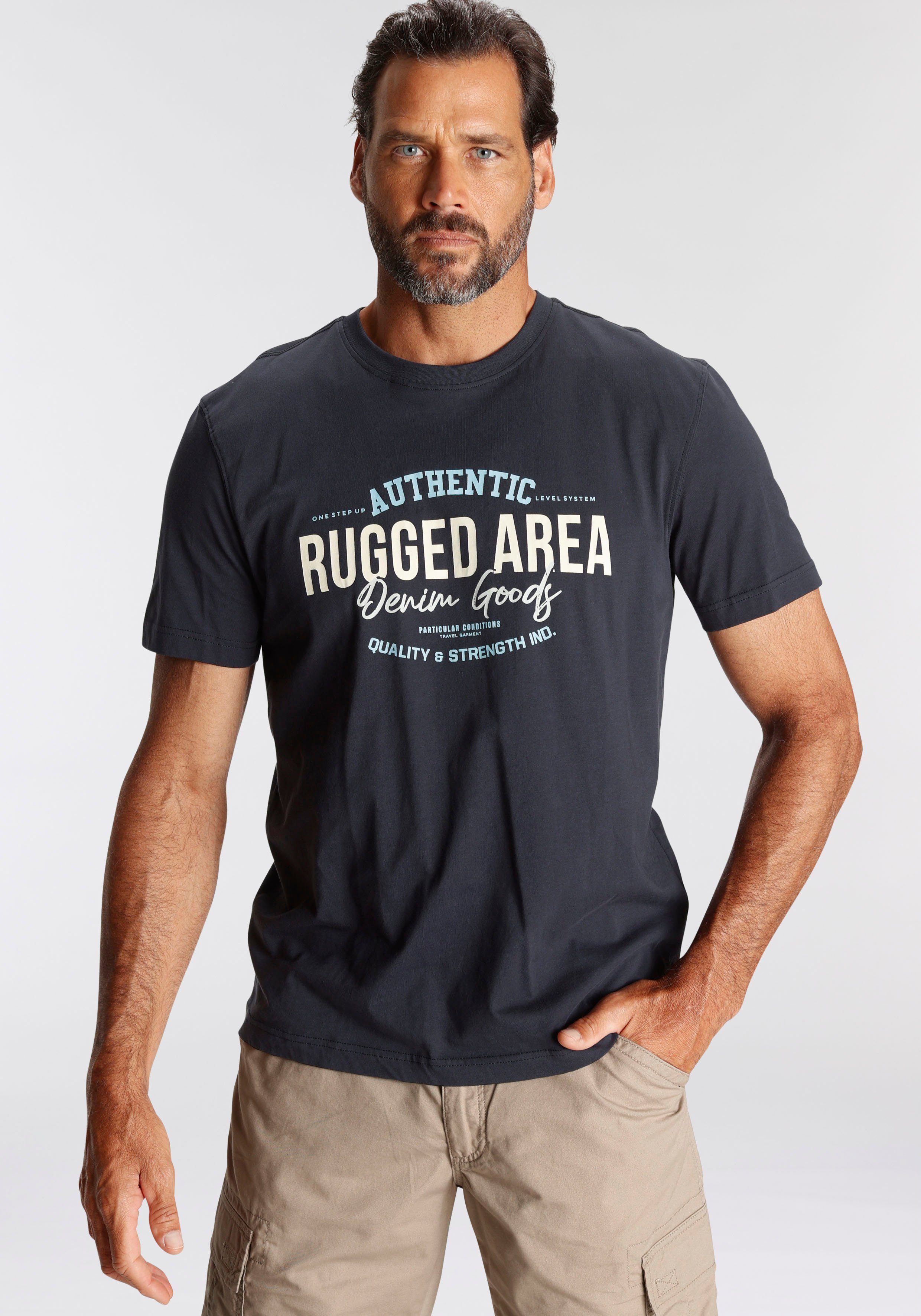 Man's World T-Shirt Kurzarm, Regular Fit, günstig online kaufen