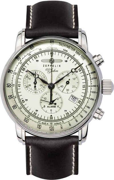 ZEPPELIN Chronograph 100 Jahre Zeppelin, 8680-3, Made in Germany