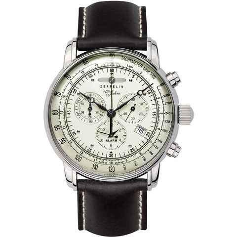 ZEPPELIN Chronograph 100 Jahre Zeppelin, 8680-3, Made in Germany