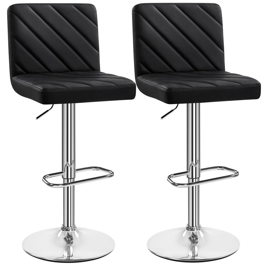 Yaheetech Barhocker (2er), Höhenverstellbare Barstühle mit günstig online kaufen