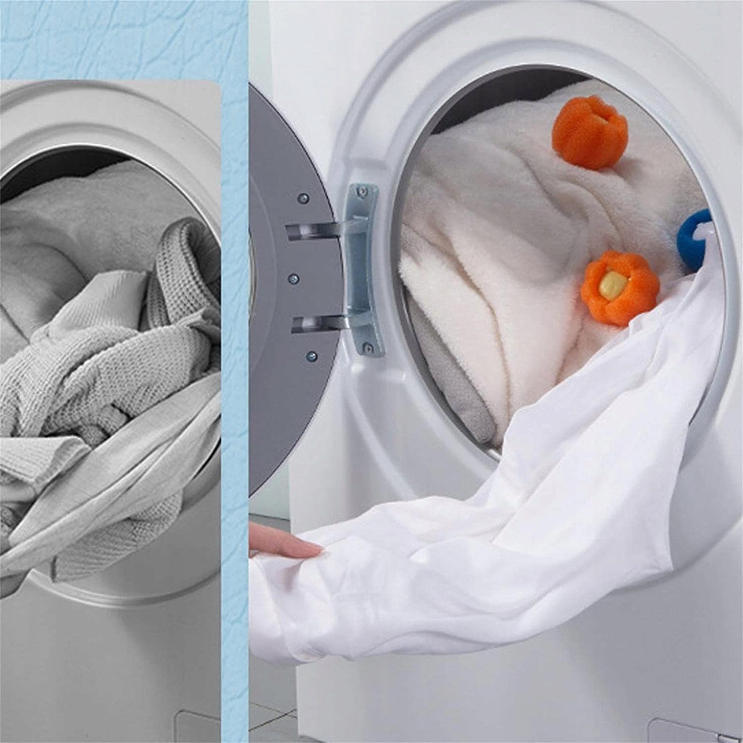 Coonoor Wäschekugel Haustier Haarentferner (6-St) Waschmaschine für