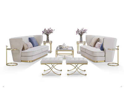 JVmoebel 4-Sitzer, Design Luxus Couch 4 Sitzer Polster Sofa - Italienische Stil