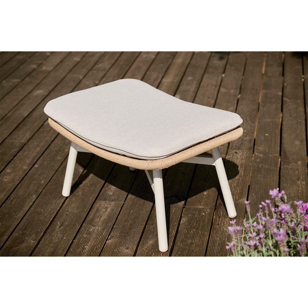 ebuy24 Gartenlounge-Set Bille Hocker mit Kissen günstig online kaufen