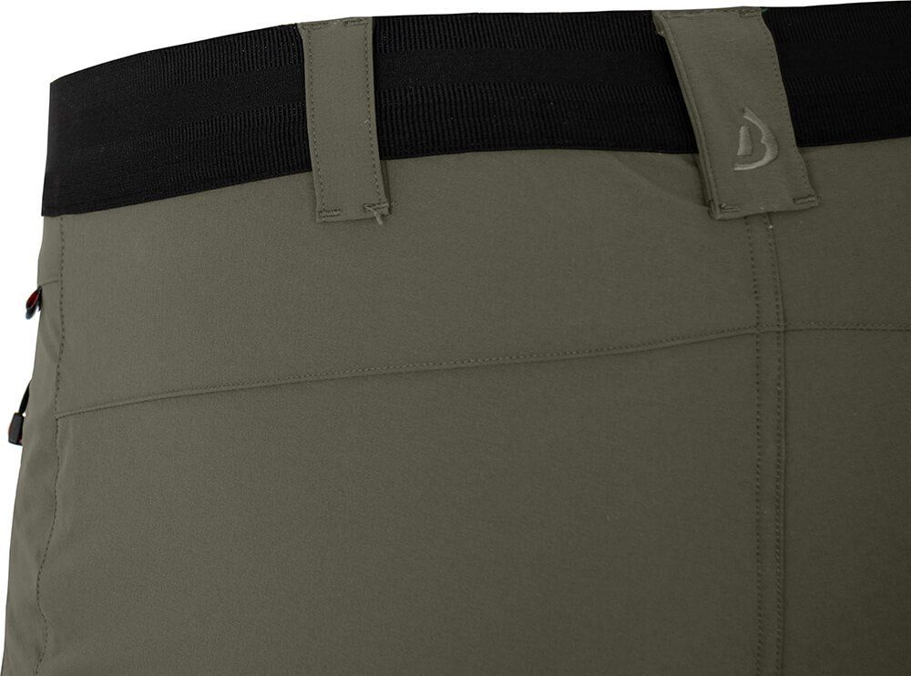 Herren Outdoorhose grau/grün COMFORT Bergson strapazierfähig, leicht, Normalgrößen, ARRESÖ Wanderhose,