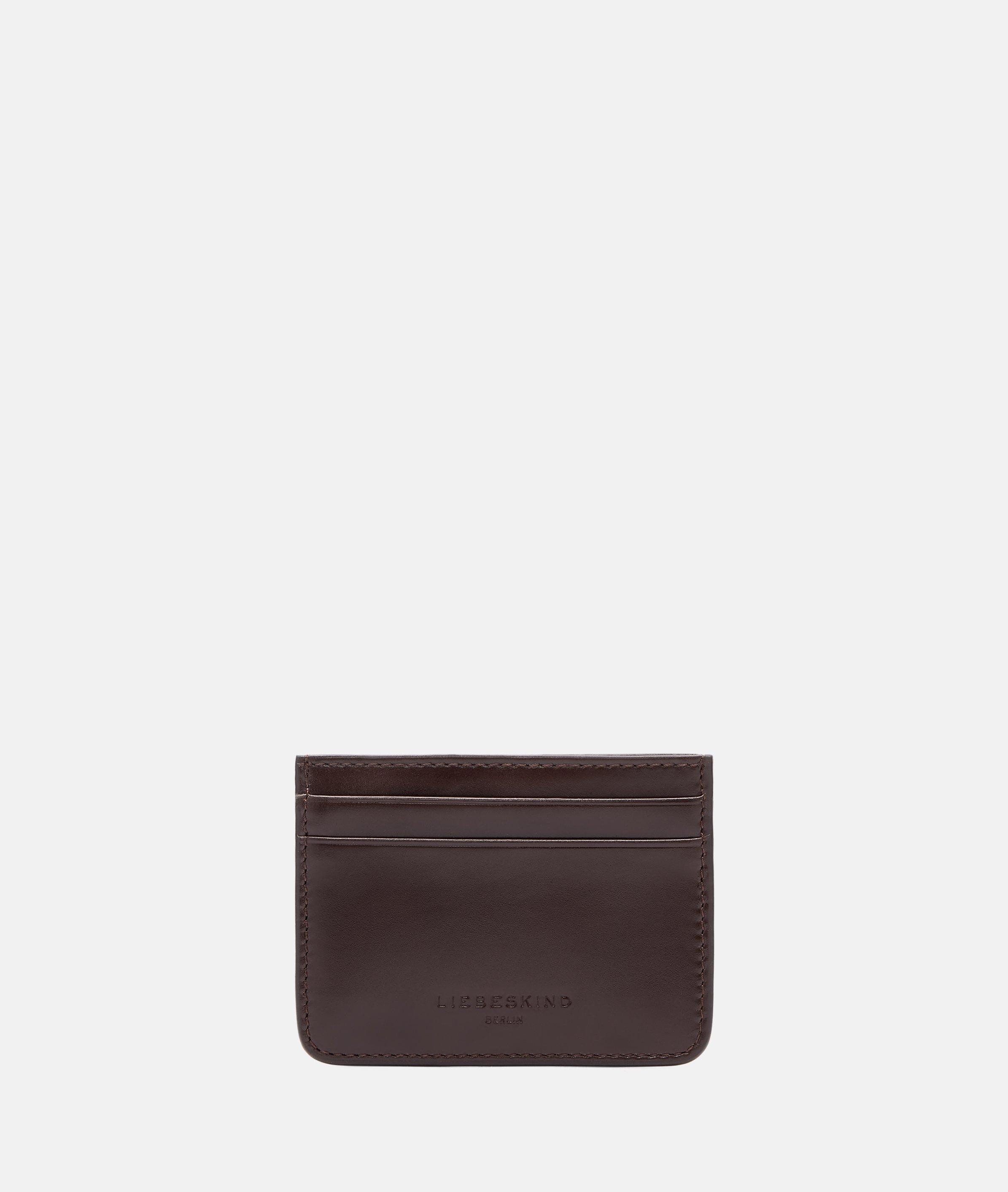 Liebeskind Berlin Geldbörse Liam Geldbörse XS (1-tlg), Mini Portemonnaie aus glänzendem Rindsleder