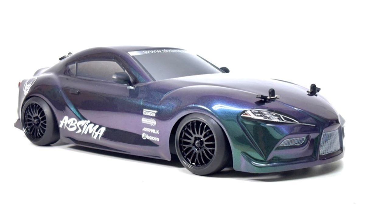 Absima RC-Auto 1:10 EP Drift Car "SupraSlide" brushed Allrad Ready-to-Drift (Spar-Set, Inkl. 2.4 GHz Fernsteuerung), Edition mit kostenlosem Fahrakku
