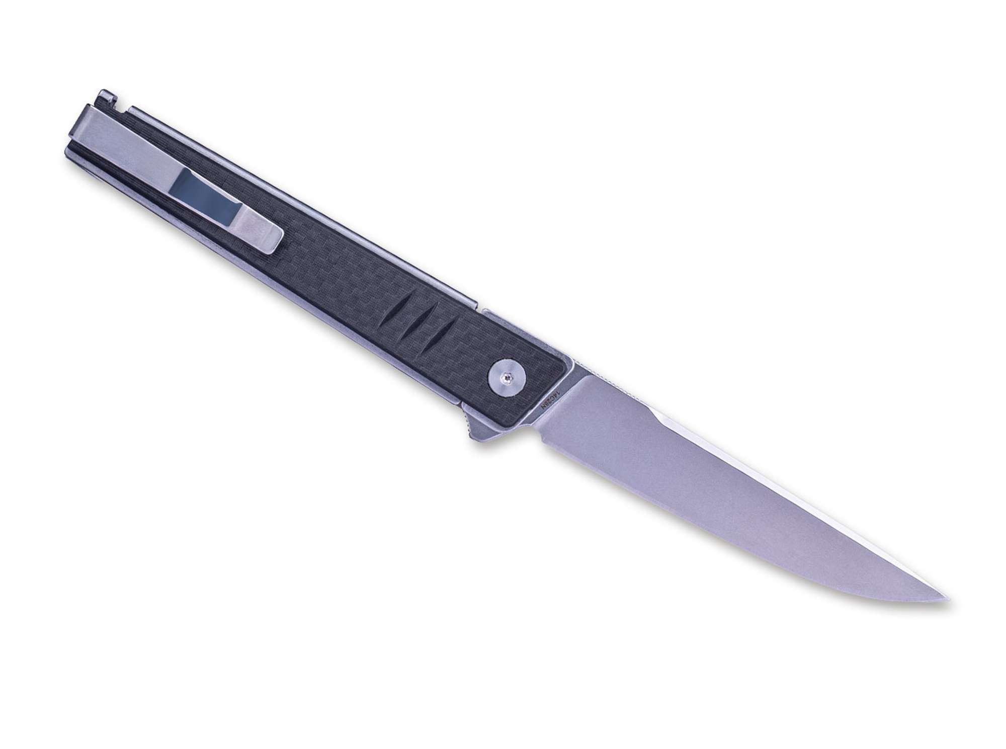 Real Steel Taschenmesser Taschenmesser Kikashi G10 CF Black