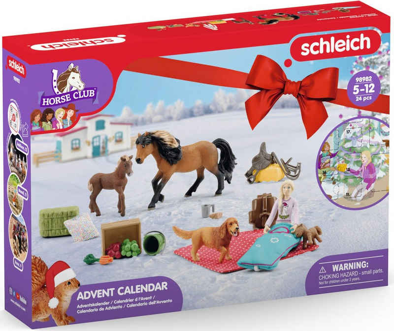 Schleich® Spielzeug-Adventskalender HORSE CLUB (24-tlg)