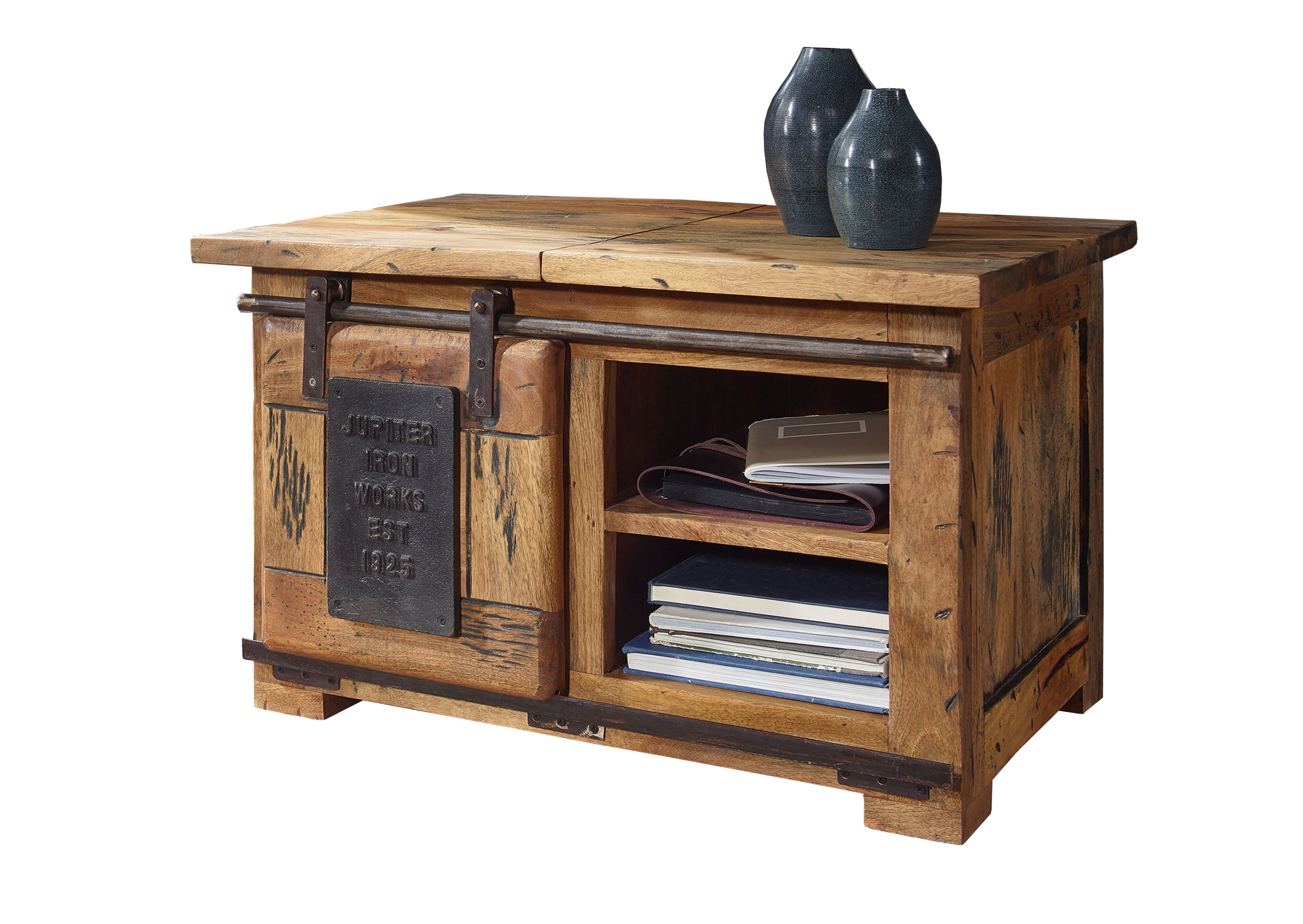 Liadomo Couchtisch Garbi, aus massivem Mangoholz, günstig online kaufen