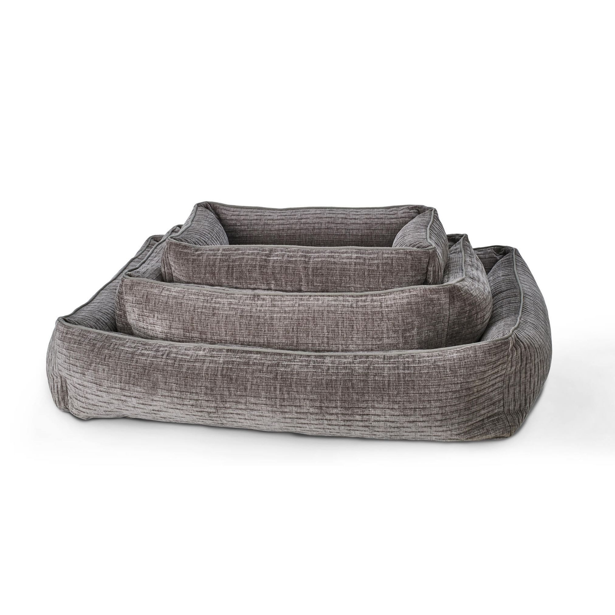 Laboni Tierbett Laboni ORTHO Hundebett NOVA Weicher Rippenstoff im Retro-Velours-Look