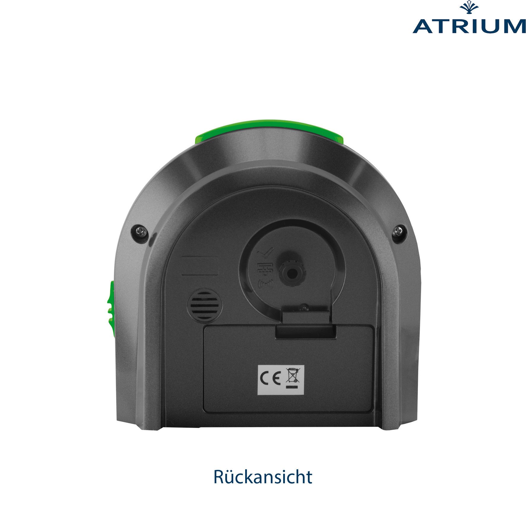 Atrium Kinderwecker A921 Quarzwecker mit fließender Sekunde, Snooze und Licht 10x10 cm – Bild 4 von 5