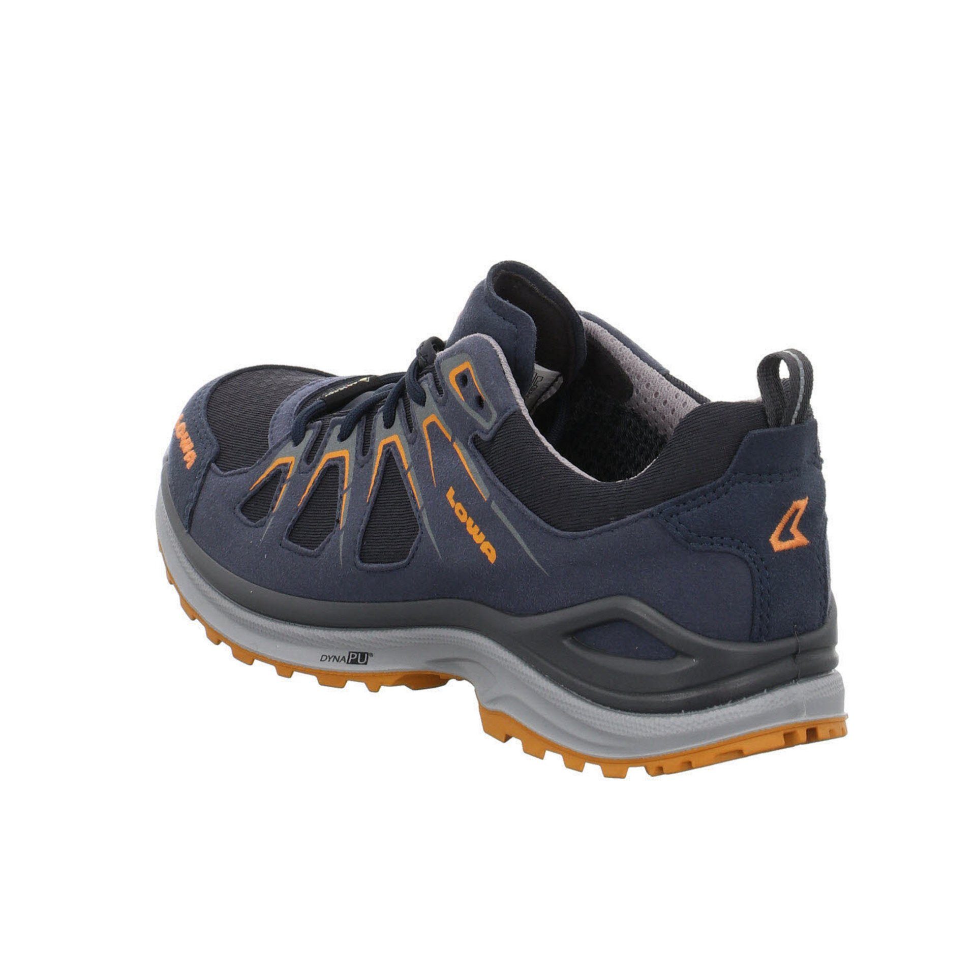 Schuhe Lowa Lo Damen Innox Outdoor Outdoorschuh stahlblau/marine Synthetikkombination Outdoorschuh EVO