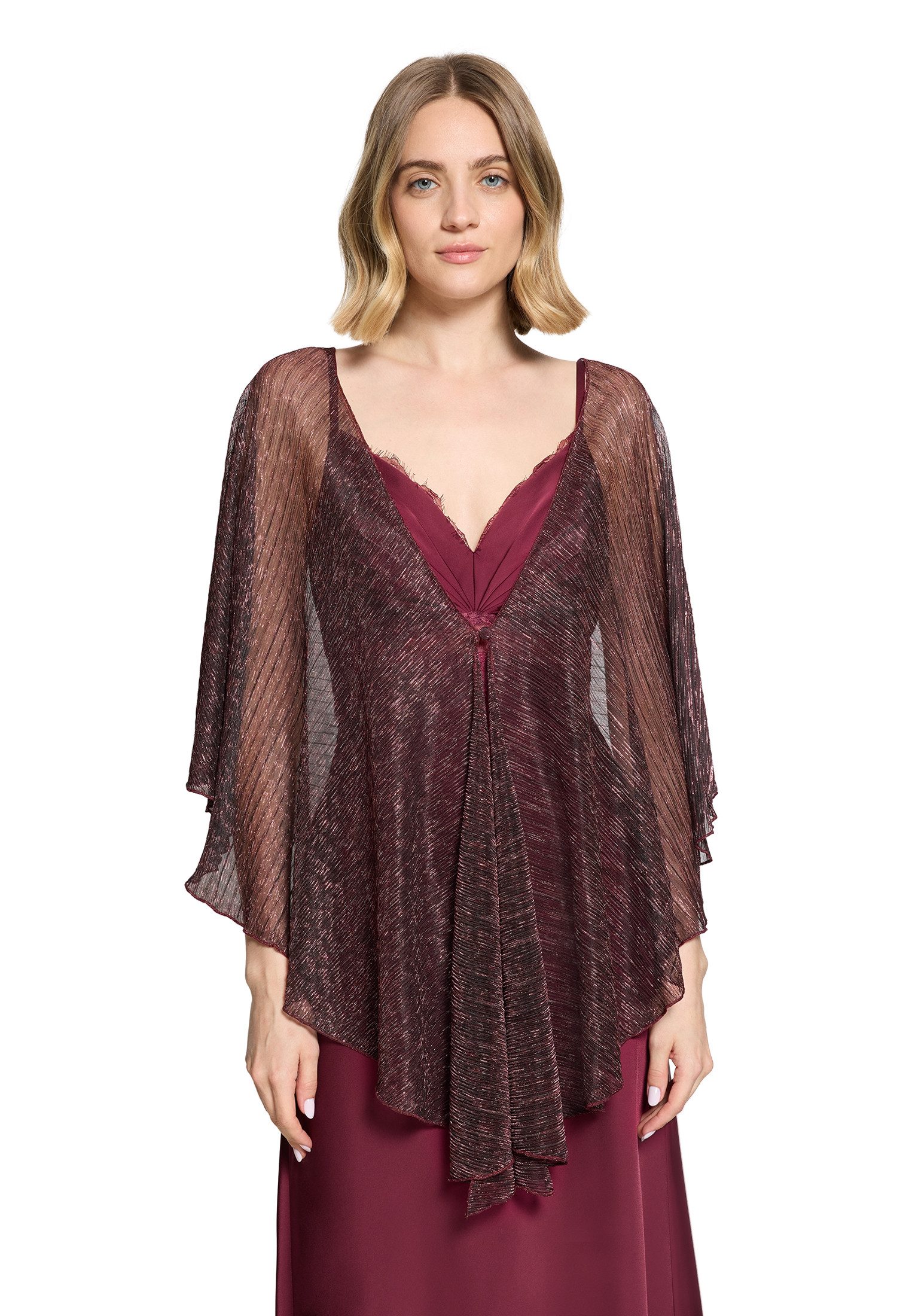 Vera Mont Multifunktionstuch Damen im Glitzer-Look