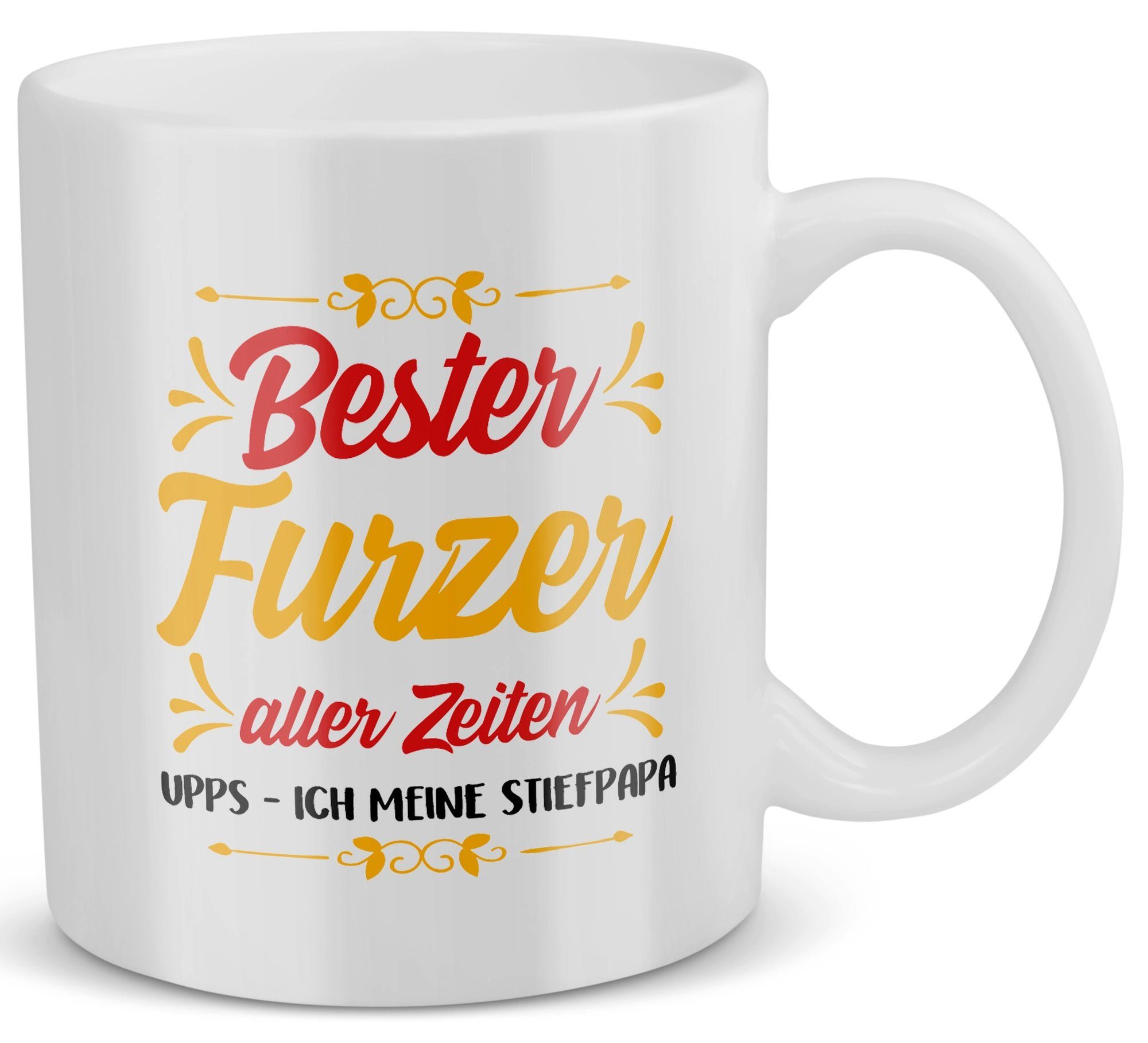 Tasse Stiefpapa Geschenk Vatertag Bonus Stiefvater Geburtstag Weihnachten