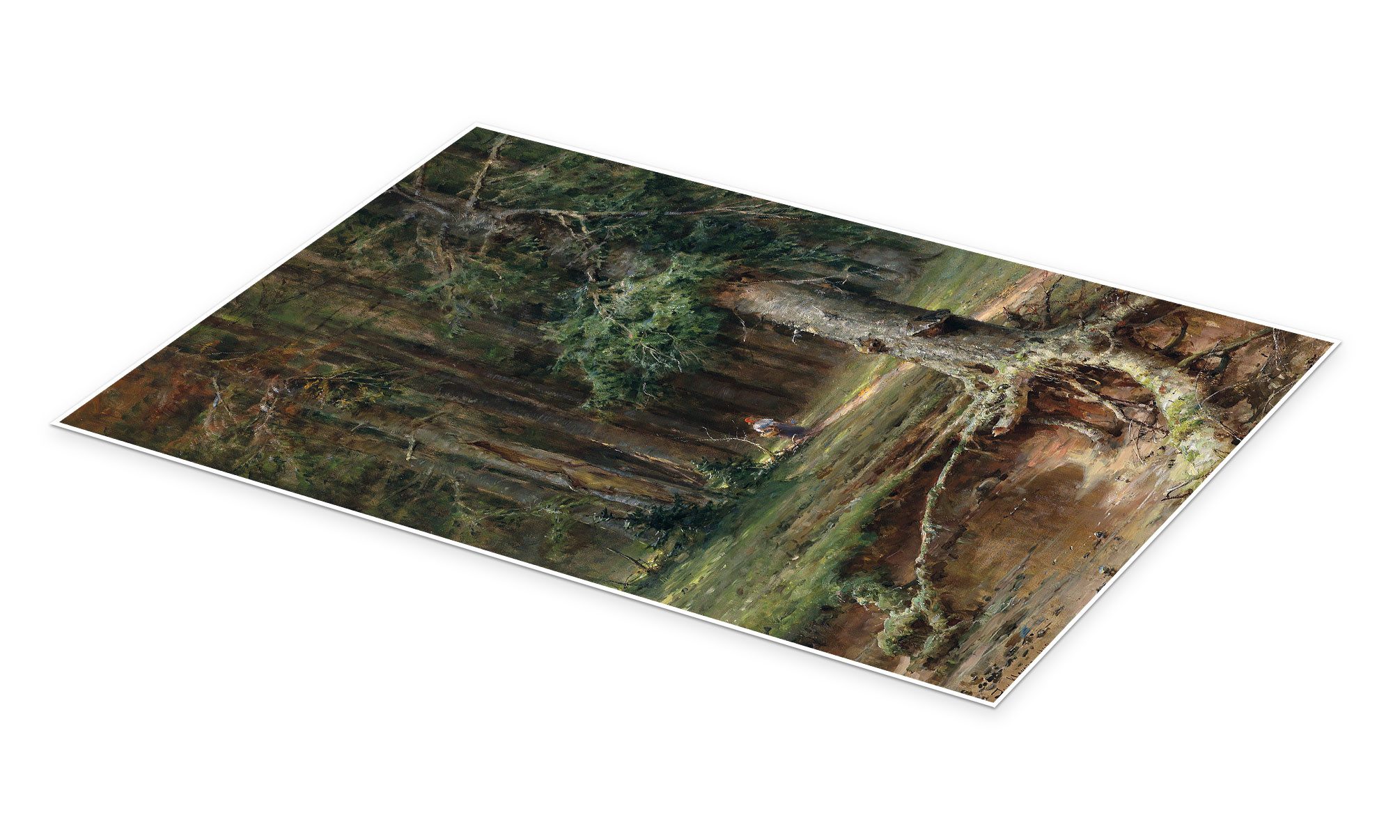 Posterlounge Wandbild Rotkäppchen, Julius Sergius von Klever, erhältlich als Poster, Leinwandbild, Wandsticker oder Acrylglasbild