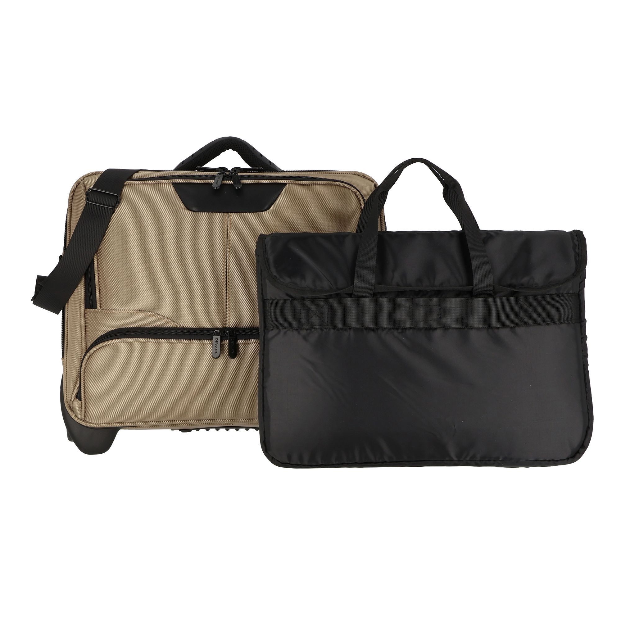 Dermata Business-Trolley, 2 Rollen, Polyester