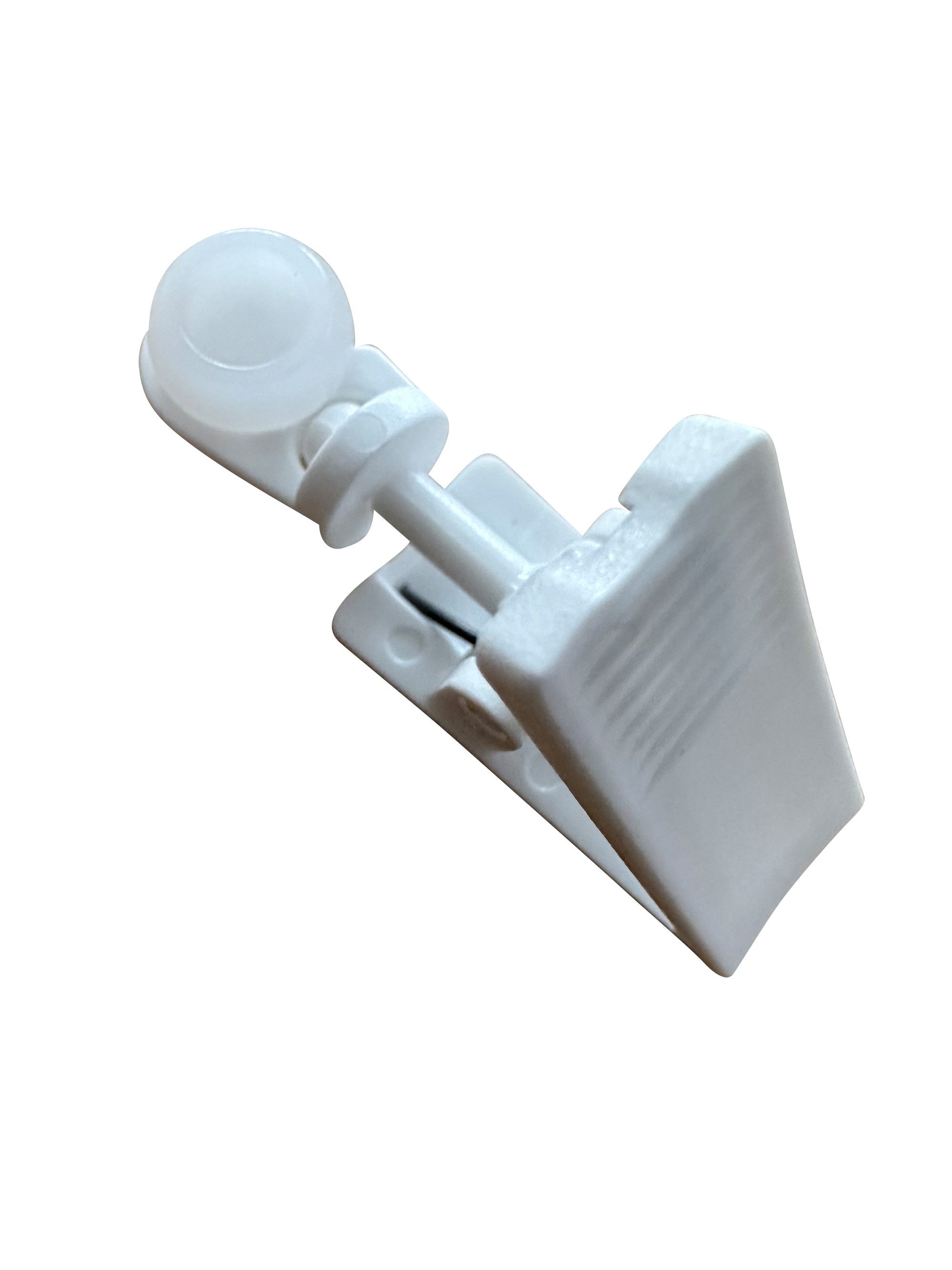 rewagi Innenlaufröllchen Innenlaufrolle Kugelrolle mit Klammer, drehbar Rolle Ø 8 mm, Röllchen, Gardinen, Gardinenschienen, Innenlaufsysteme, Vorhänge, (100-St) – Bild 3 von 5