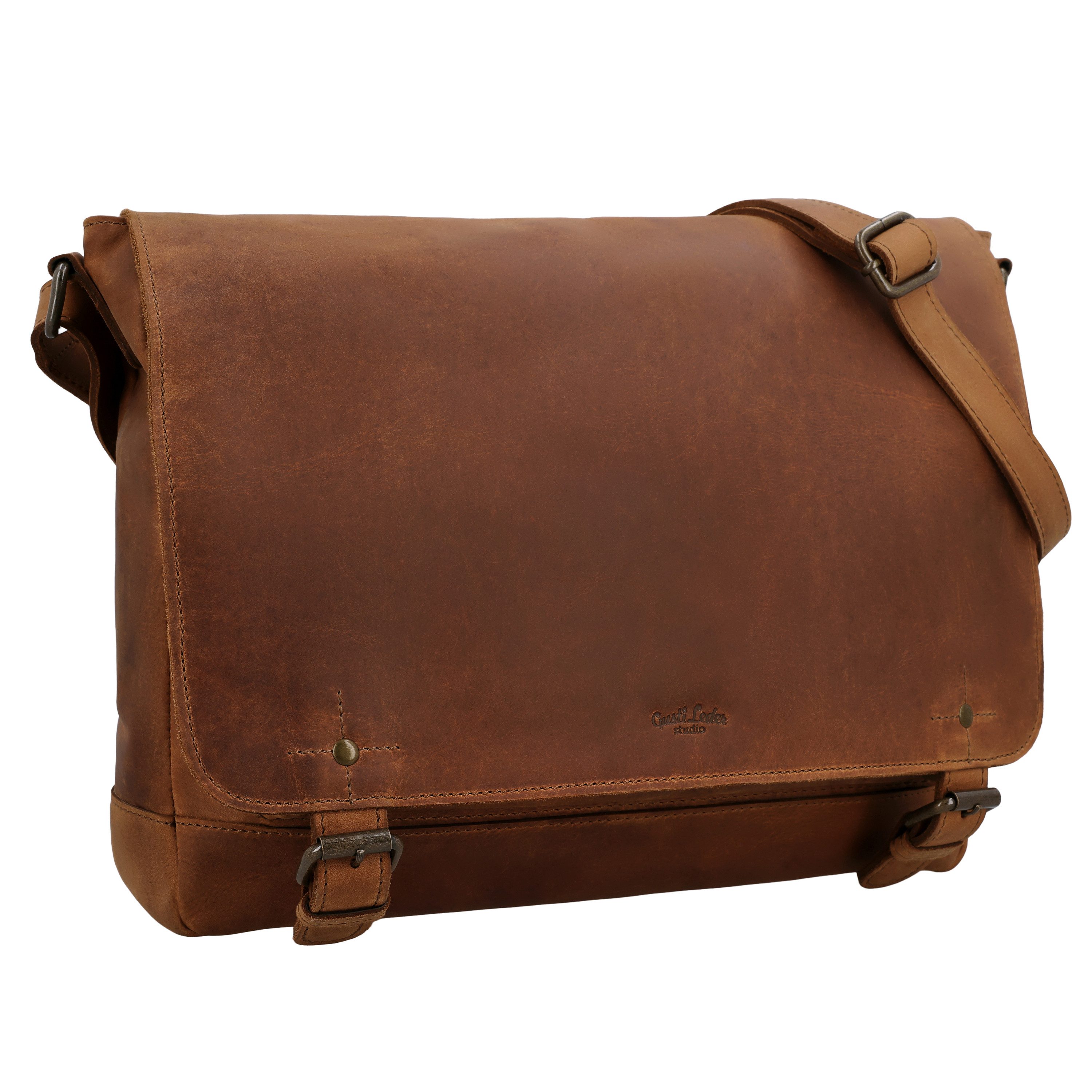 Gusti Leder Umhängetasche Gusti Leder messenger bag Brin Airtag Pocket (1-tlg)