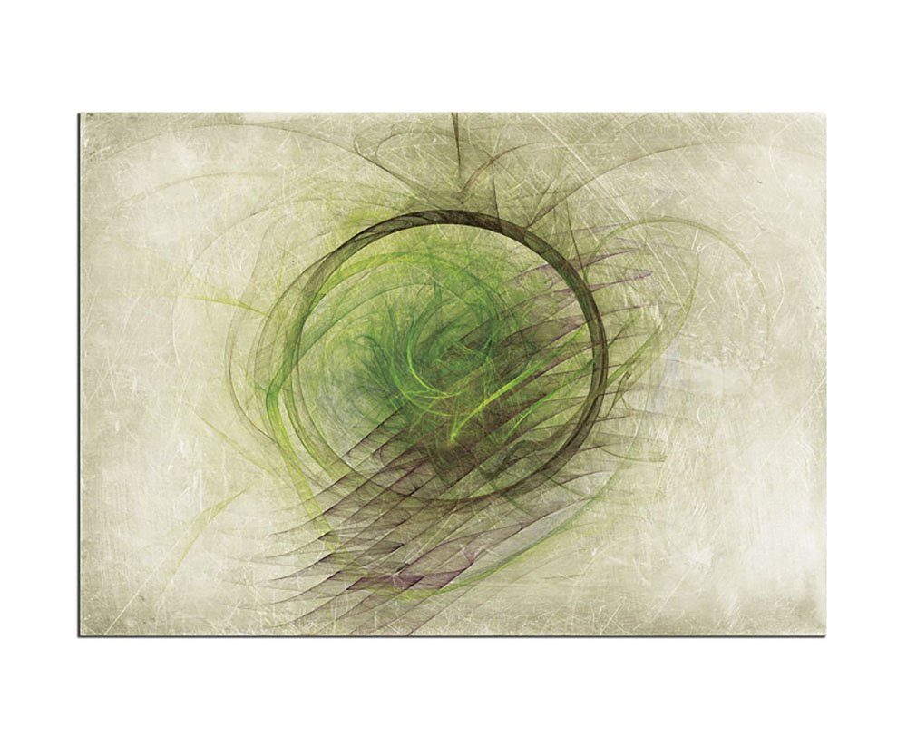 Sinus Art Leinwandbild Grüne Harmonie