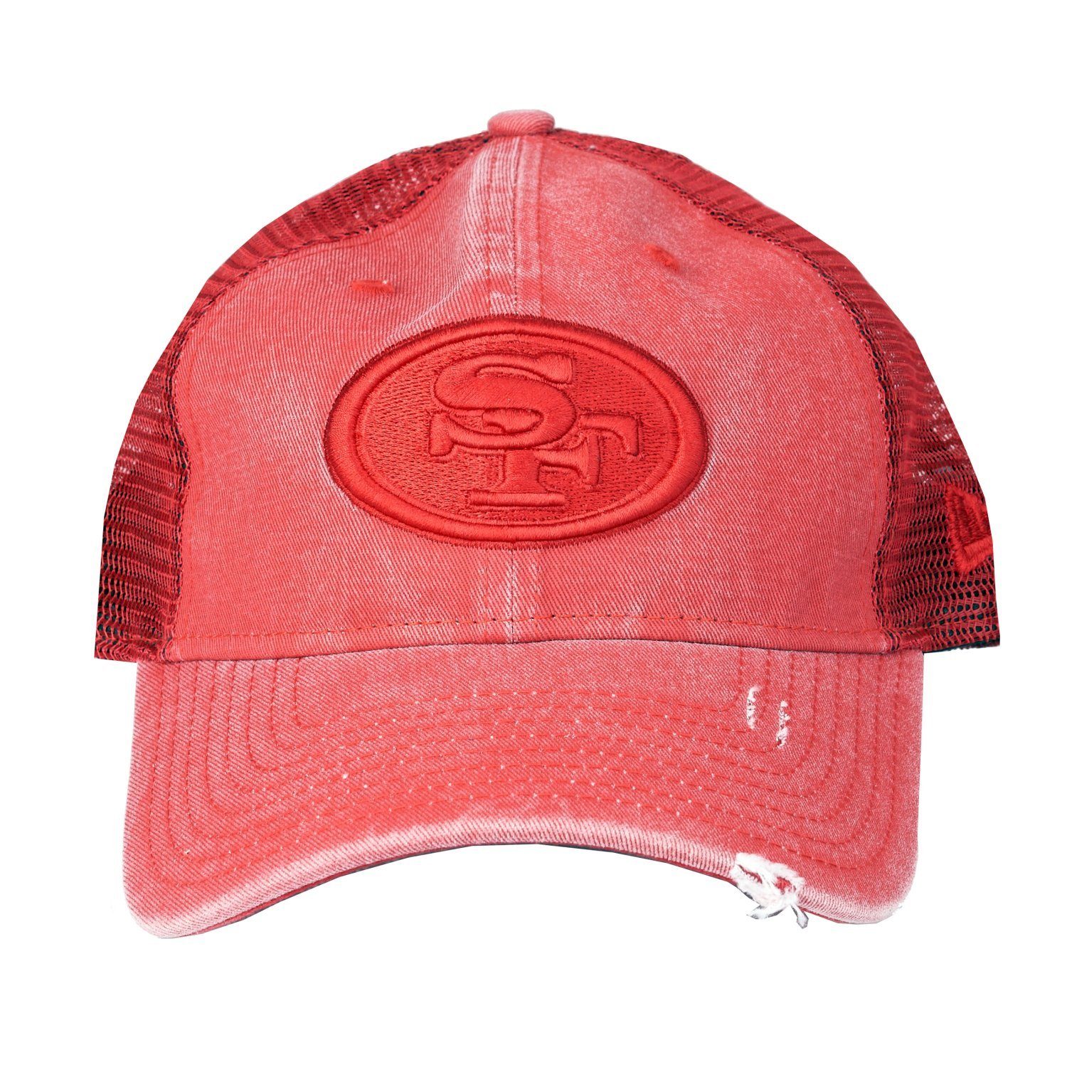 New Cap RED WASHEDLOOK Teams Trucker Trucker 9Twenty NFL 49ers San Francisco Era