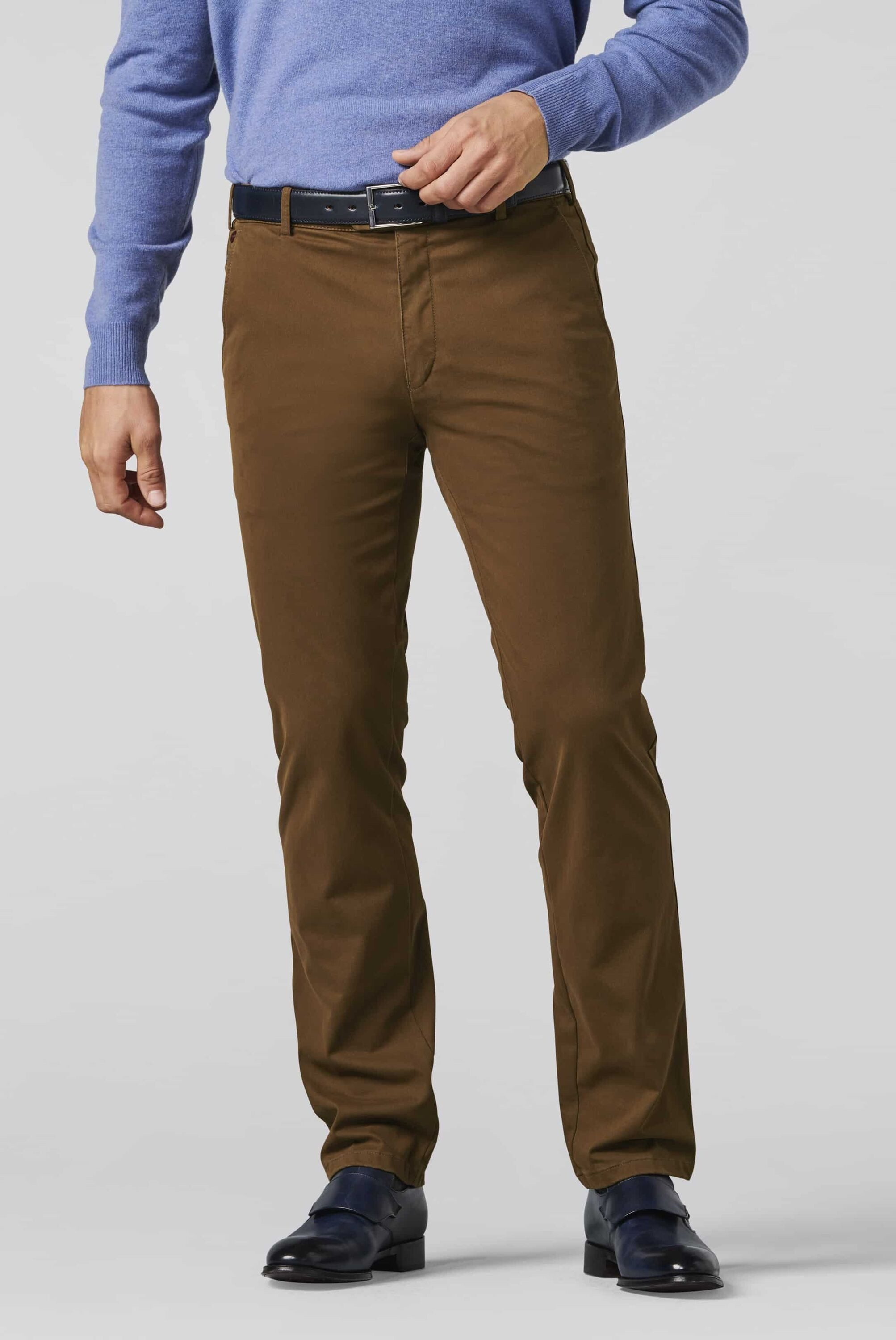 MEYER Chinos "Roma" mit Stretch-Dehnbund günstig online kaufen