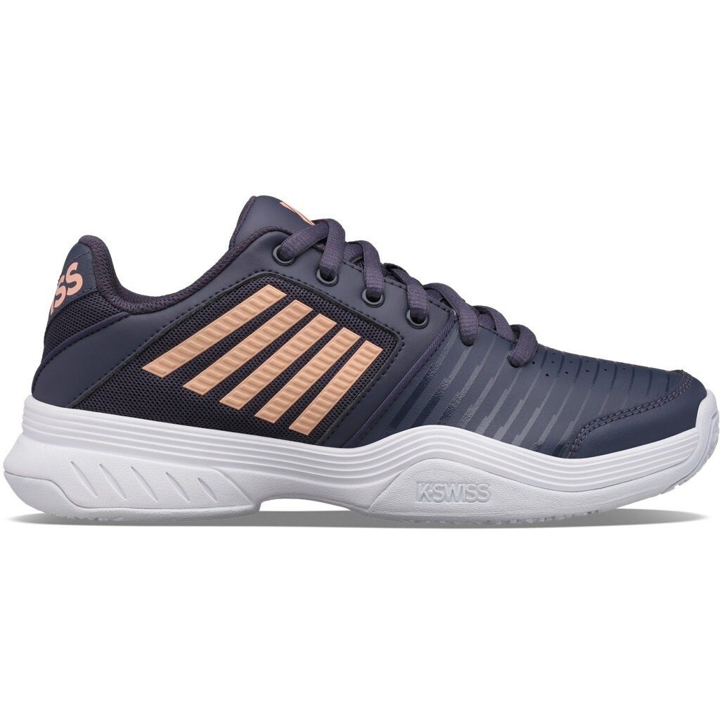K-Swiss Performance Court Express Clay/Sandplatz graublau Damen Tennisschuh