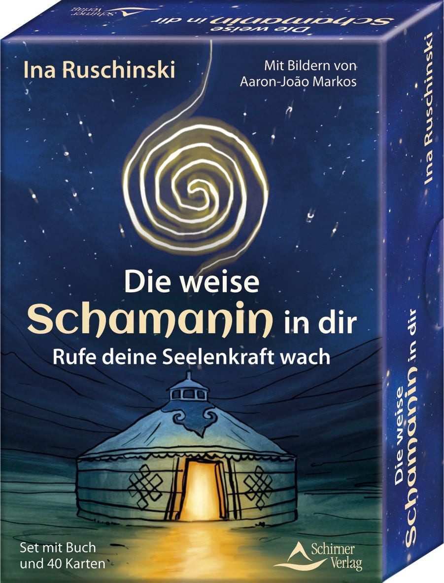 Die weise Schamanin in dir - Rufe deine Seelenkraft wach Set mit Buch / Ina Ruschinski, Aaron-João Markos, X