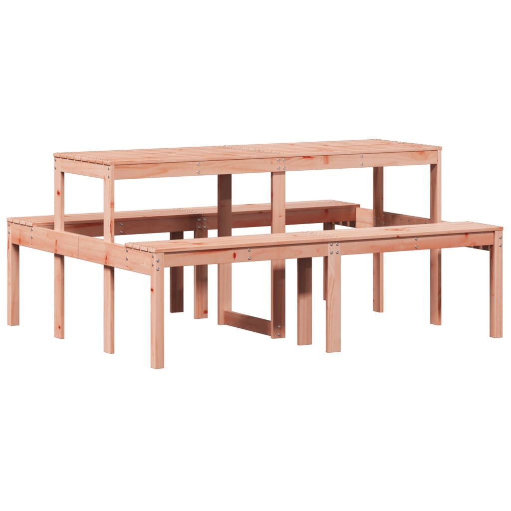 vidaXL Gartentisch Picknicktisch 160x134x75 cm Massivholz günstig online kaufen