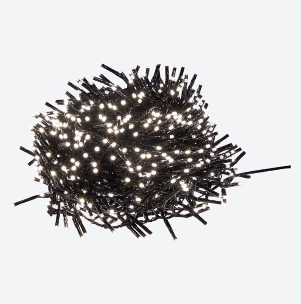 ZD Trading LED-Lichterkette Maxi Clusterbeleuchtung 800 LED + Timer warmwei günstig online kaufen