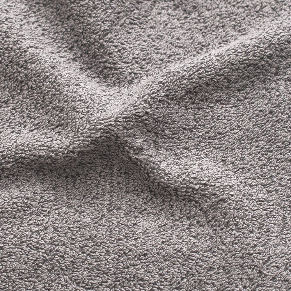 Rimini Aufhänger, 06 grau Badetücher, Frotee, 100% cm mit g/m², einzeln 500 Baumwolle, - Farben, Duschtücher verpackt MatratzenL.A.B® 23 70x140